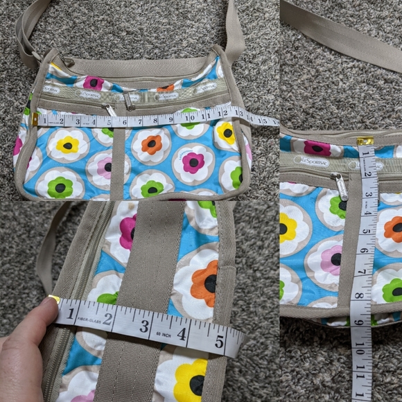 Lesportsac Multicolor Floral Crossbody Bag - Picture 6 of 9